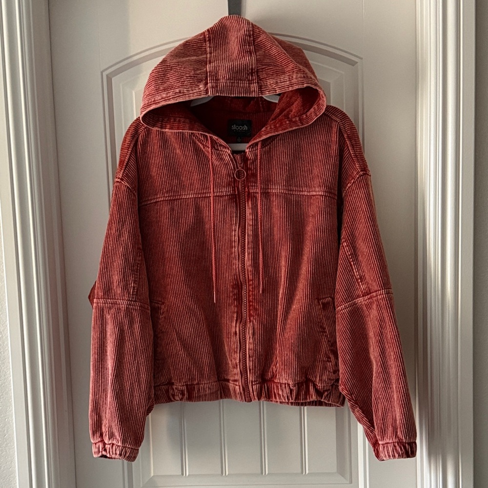 Orange Corduroy Jacket